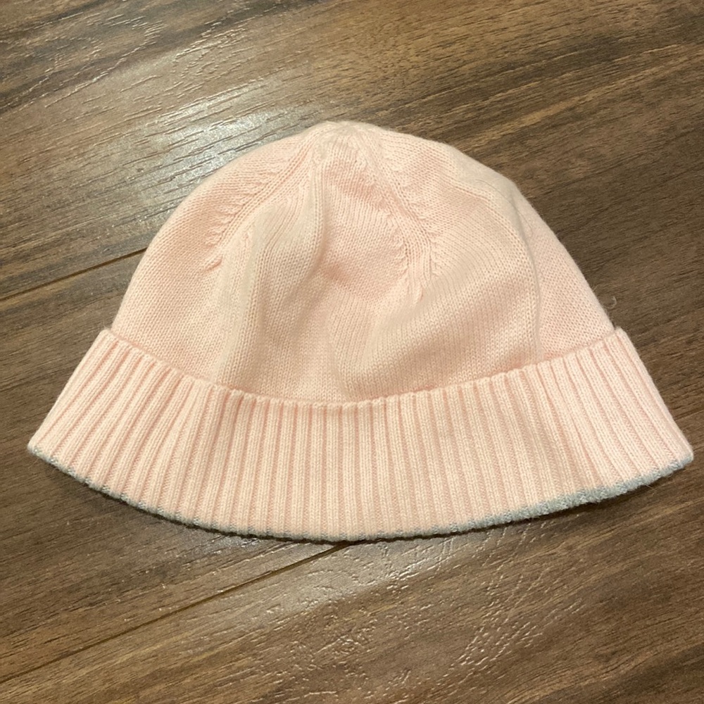 Pink/Gray Winter Beanie Hat - GAP